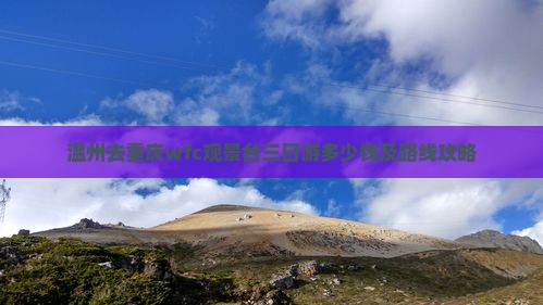 温州去重庆wfc观景台三日游多少钱及路线攻略
