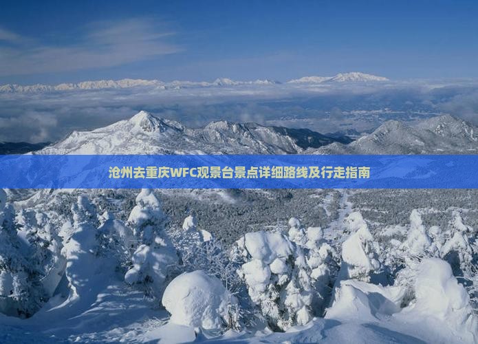 沧州去重庆WFC观景台景点详细路线及行走指南