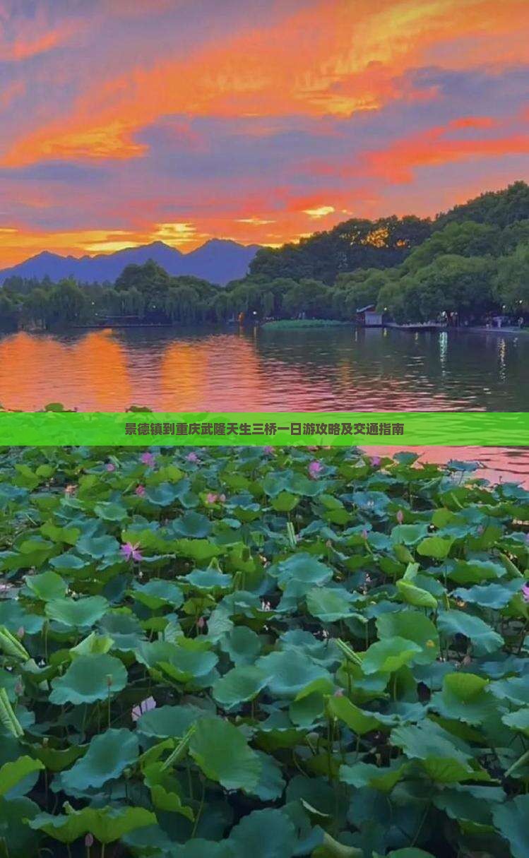 景德镇到重庆武隆天生三桥一日游攻略及交通指南