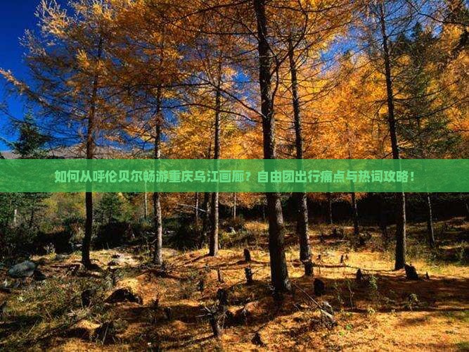 如何从呼伦贝尔畅游重庆乌江画廊？自由团出行痛点与热词攻略！