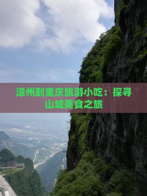 漳州到重庆旅游小吃：探寻山城美食之旅