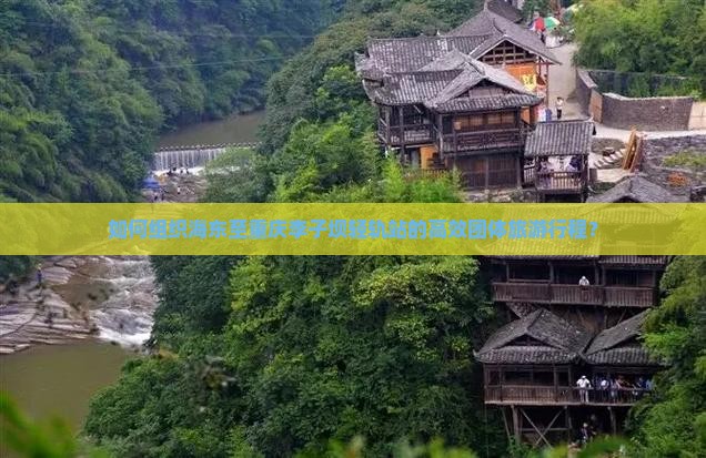 如何组织海东至重庆李子坝轻轨站的高效团体旅游行程？