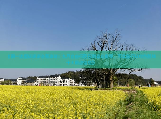 《第一次重庆旅游必看攻略：九月自由行四日游省心推荐，河北旅行社特色路线十大景点信息》