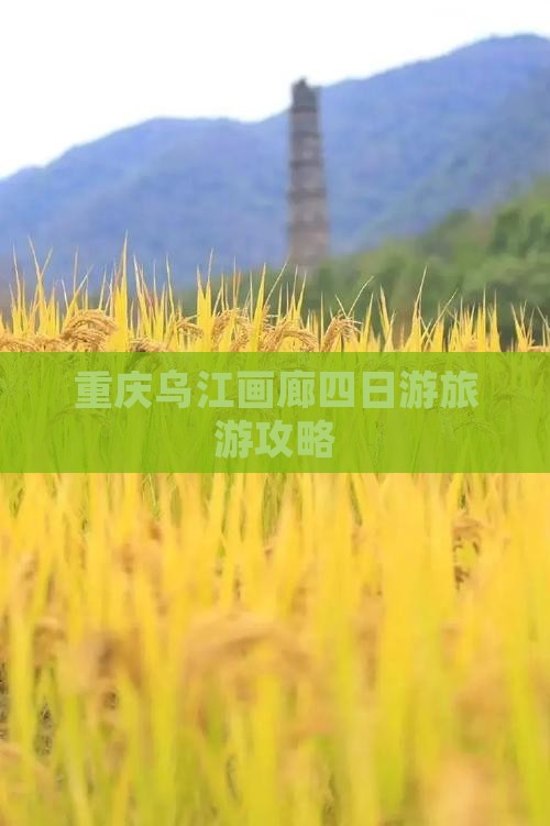 重庆乌江画廊四日游旅游攻略