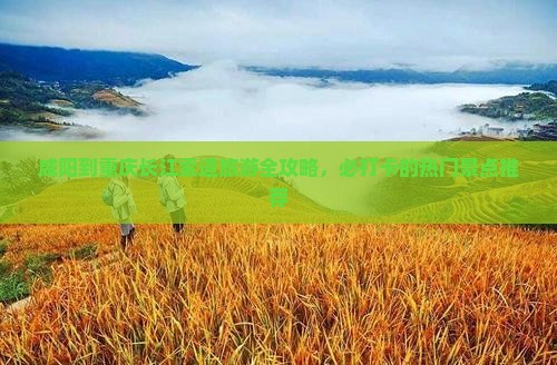 咸阳到重庆长江索道旅游全攻略，必打卡的热门景点推荐