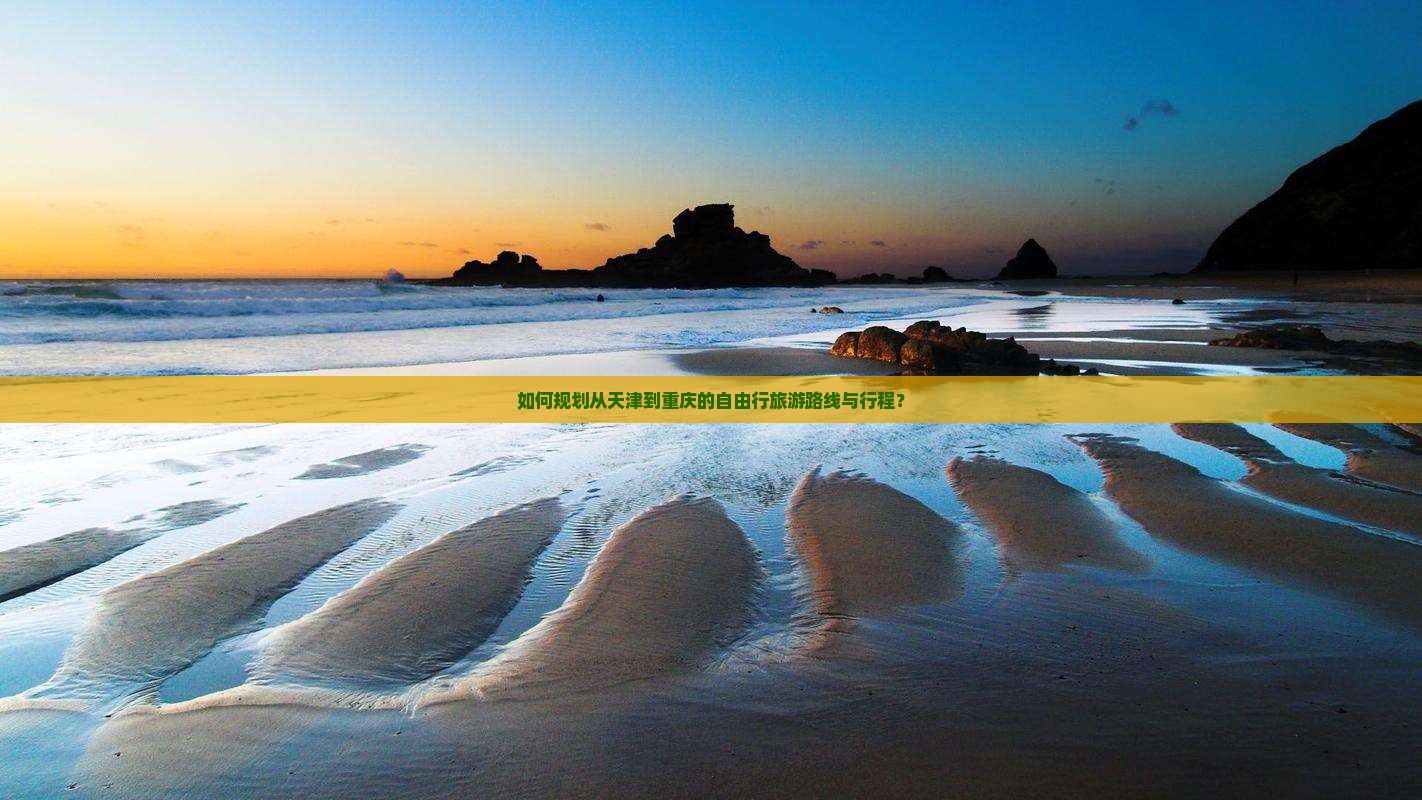 如何规划从天津到重庆的自由行旅游路线与行程？