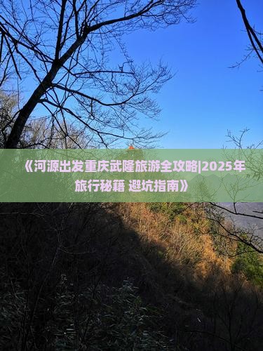 河源去重庆武隆旅行社