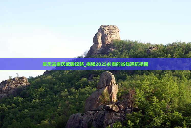 吴忠去重庆武隆攻略