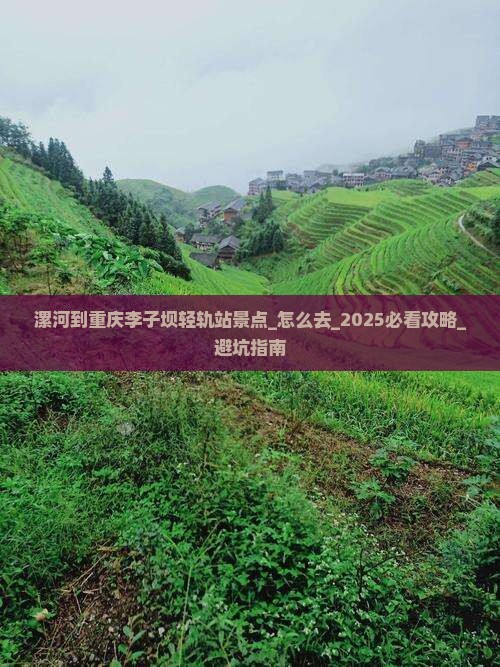漯河到重庆李子坝轻轨站景点
