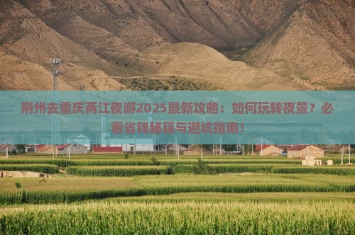荆州去重庆两江夜游攻略