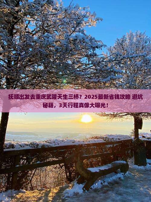抚顺到重庆武隆天生三桥必去地