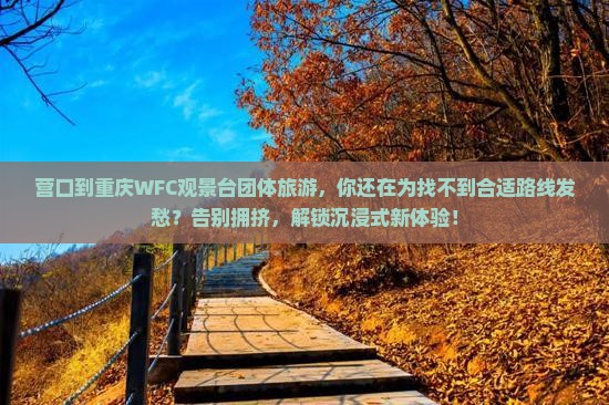 营口到重庆wfc观景台团体旅游