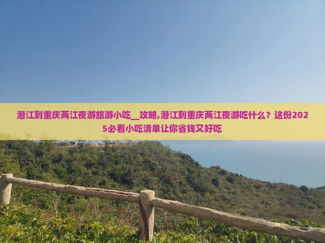 潜江到重庆两江夜游旅游小吃