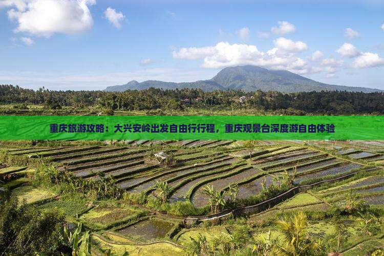 重庆旅游攻略：大兴安岭出发自由行行程，重庆观景台深度游自由体验