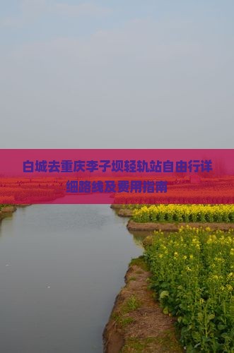白城去重庆李子坝轻轨站自由行详细路线及费用指南