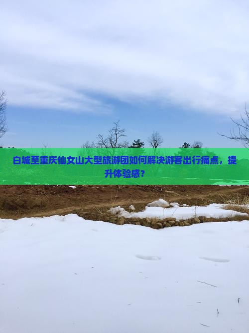 白城至重庆仙女山大型旅游团如何解决游客出行痛点,提升体验感? 白城至重庆仙女山大型旅游团如何解决游客出行痛点,提升体验感?