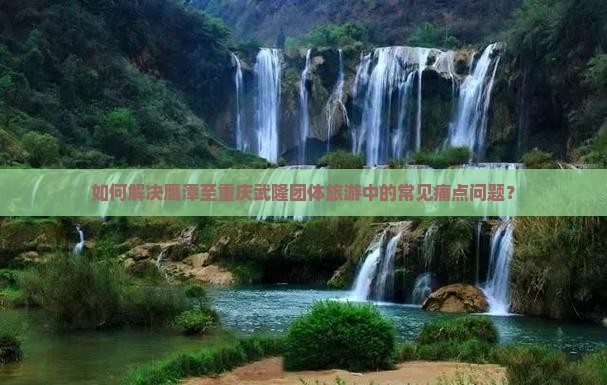 如何解决鹰潭至重庆武隆团体旅游中的常见痛点问题？