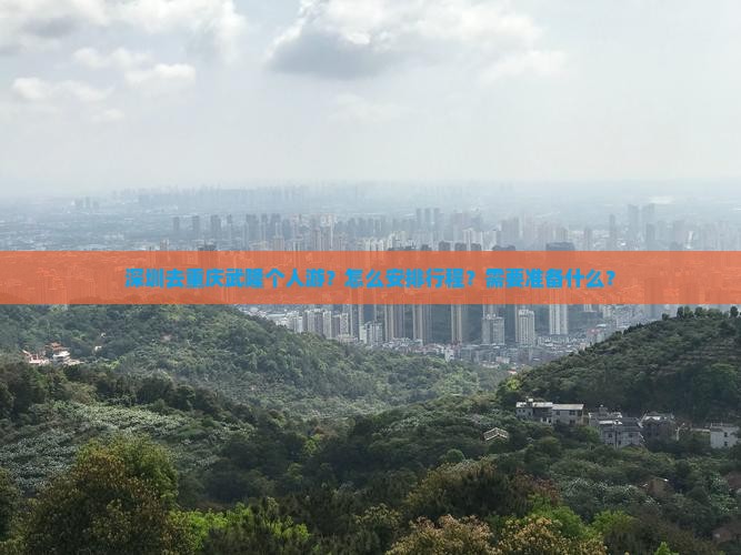 深圳去重庆武隆个人游？怎么安排行程？需要准备什么？