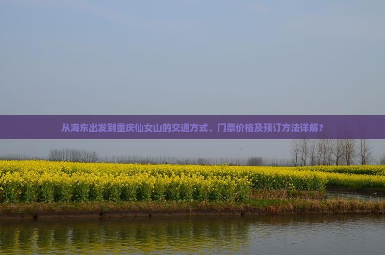 从海东出发到重庆仙女山的交通方式、门票价格及预订方法详解？