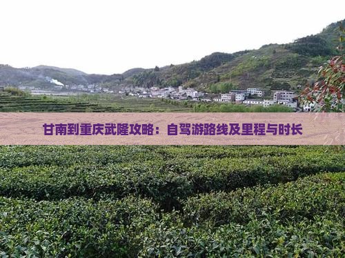 甘南到重庆武隆攻略：自驾游路线及里程与时长