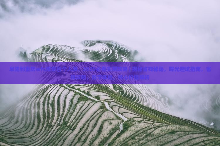 阜阳到重庆wfc观景台个人游