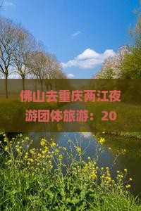 佛山去重庆两江夜游团体旅游