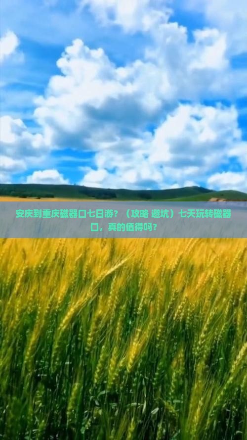 安庆到重庆磁器口七日游