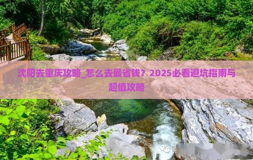 沈阳去重庆攻略
