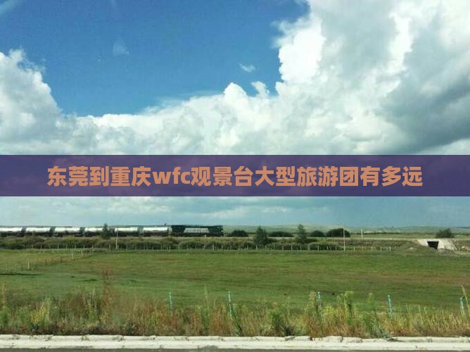 东莞到重庆wfc观景台大型旅游团