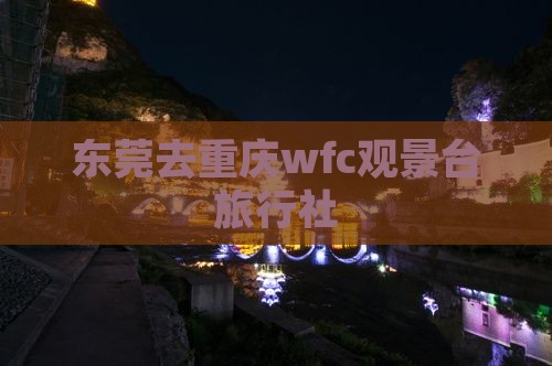 东莞去重庆wfc观景台旅行社