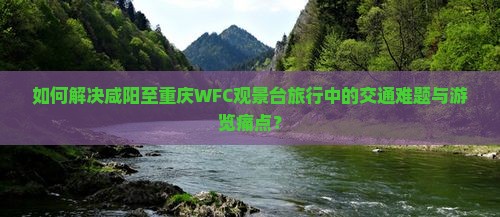 如何解决咸阳至重庆WFC观景台旅行中的交通难题与游览痛点？