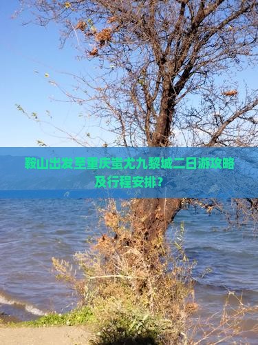 鞍山出发至重庆蚩尤九黎城二日游攻略及行程安排？