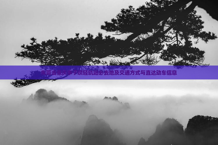 东莞去重庆李子坝轻轨站必去地及交通方式与直达动车信息