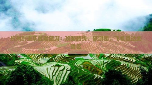 杭州到重庆武隆旅游：攻略路线、旅游团、飞机直达武隆区
