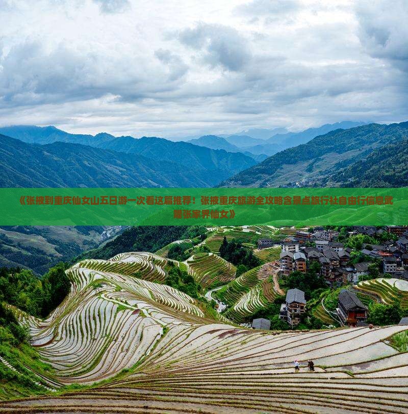 《张掖到重庆仙女山五日游一次看这篇推荐！张掖重庆旅游全攻略含景点旅行社自由行信息武隆张家界仙女》
