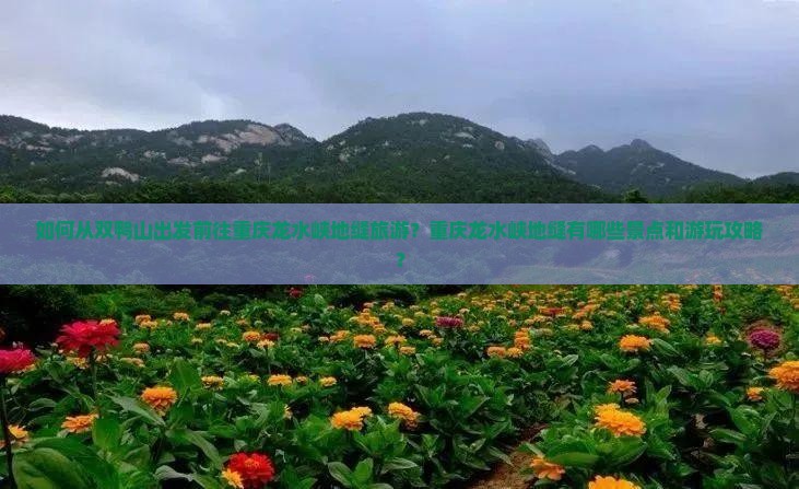 如何从双鸭山出发前往重庆龙水峡地缝旅游？重庆龙水峡地缝有哪些景点和游玩攻略？