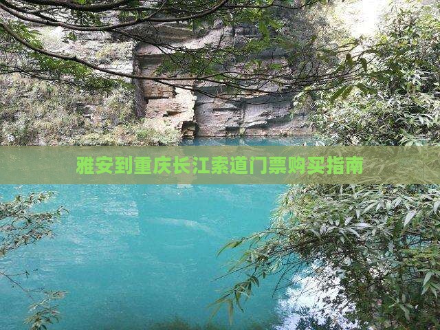 雅安到重庆长江索道门票购买指南