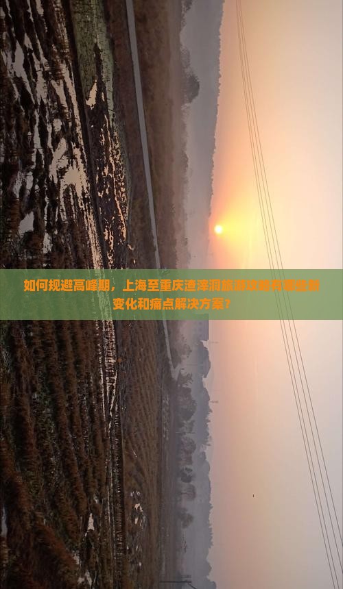 如何规避高峰期，上海至重庆渣滓洞旅游攻略有哪些新变化和痛点解决方案？