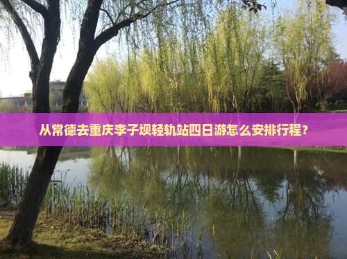 从常德去重庆李子坝轻轨站四日游怎么安排行程？