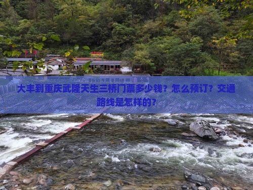 大丰到重庆武隆天生三桥门票多少钱？怎么预订？交通路线是怎样的？