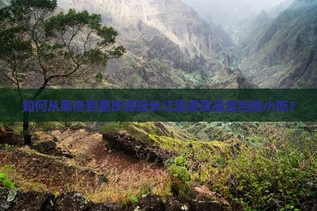 如何从果洛到重庆游玩长江索道及品尝当地小吃？