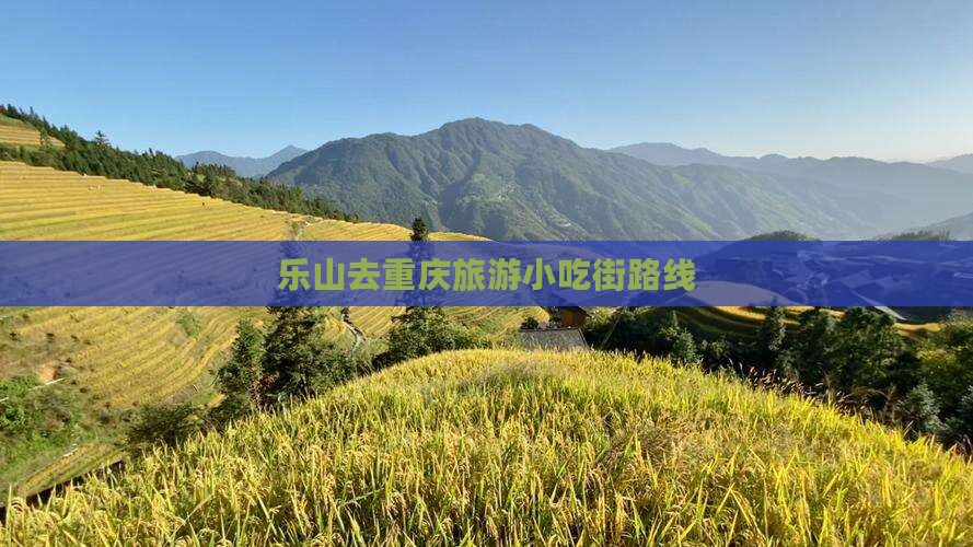 乐山去重庆旅游小吃街路线