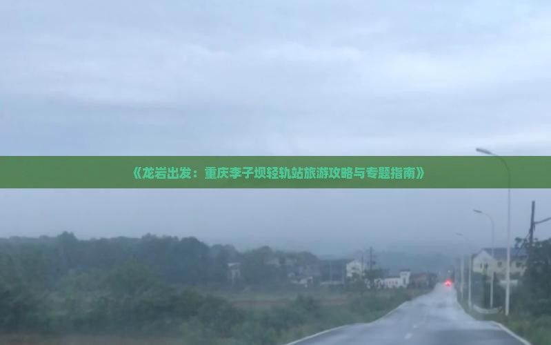 《龙岩出发：重庆李子坝轻轨站旅游攻略与专题指南》
