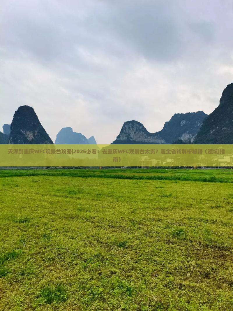 天津到重庆wfc观景台攻略