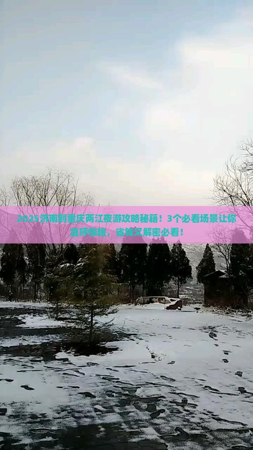 济南到重庆两江夜游旅游
