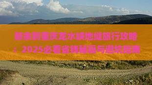 新余到重庆龙水峡地缝旅行社