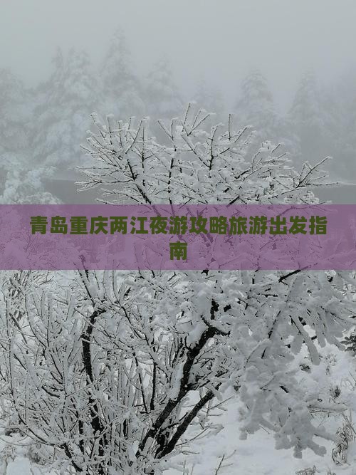 青岛去重庆两江夜游团体旅游