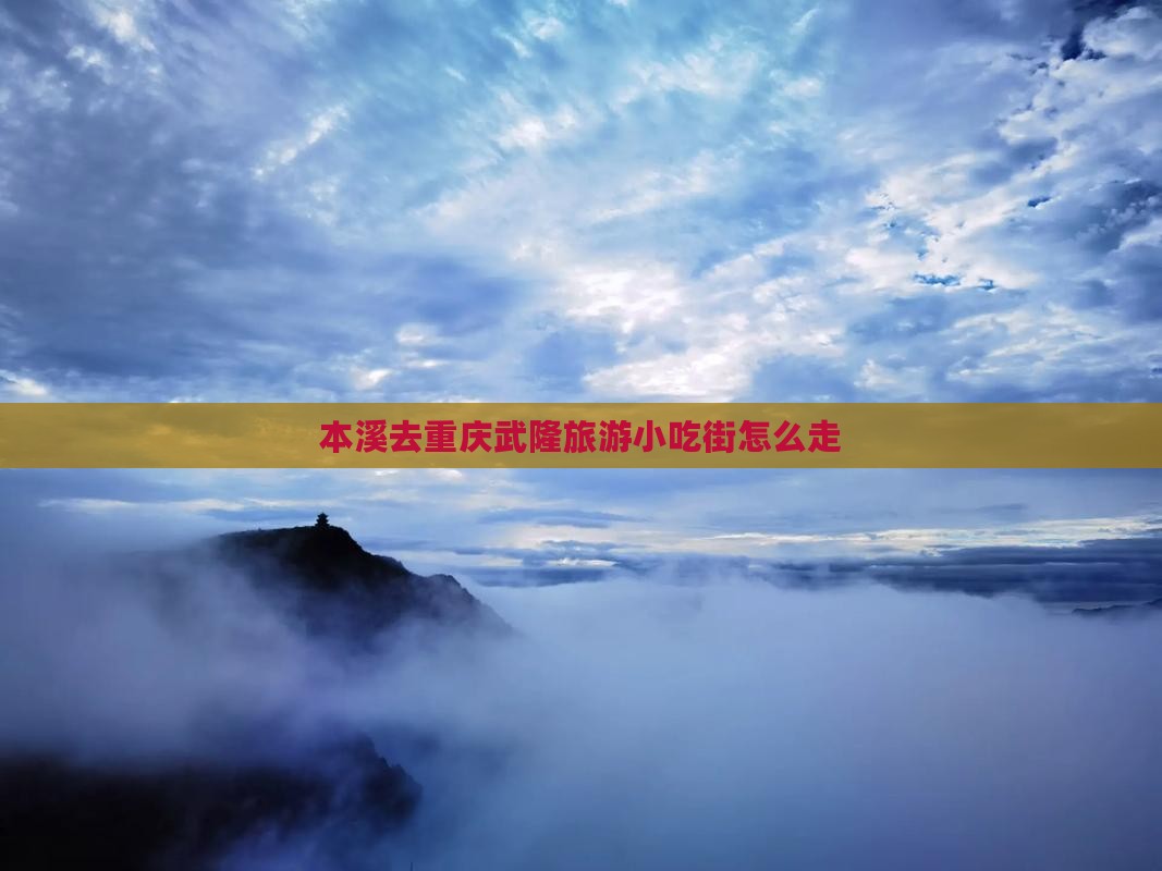 本溪去重庆武隆旅游小吃