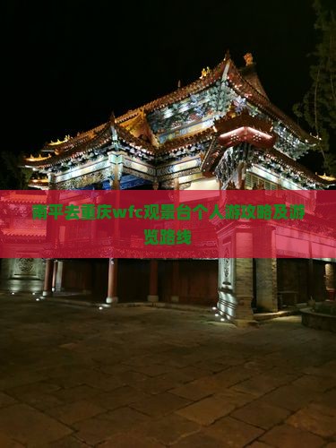 南平去重庆wfc观景台个人游攻略及游览路线