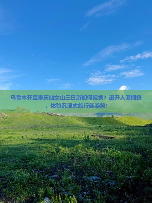 乌鲁木齐至重庆仙女山三日游如何规划？避开人潮拥挤，体验沉浸式旅行新姿势！